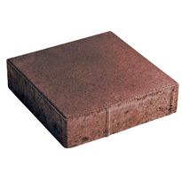 Pihakivi Lakka Katulaatta 80, 278x278x80mm, punainen