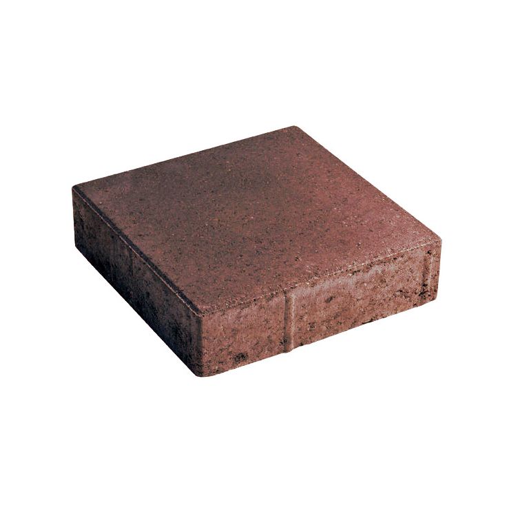 Pihakivi Lakka Katulaatta 80, 278x278x80mm, punainen
