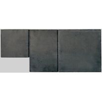 Pihakivi Lakka Roomalainen kivi 80, 418x418x80mm, musta
