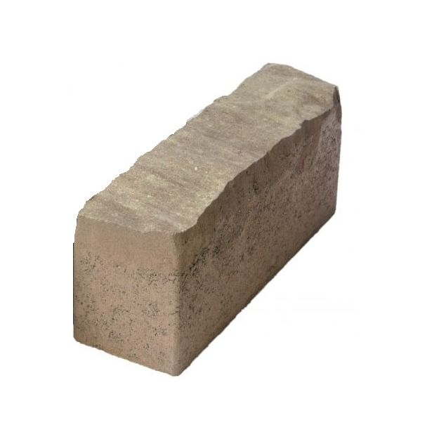 Loimureunakivi Lakka, 100x140x351mm, ruskeavalkoinen