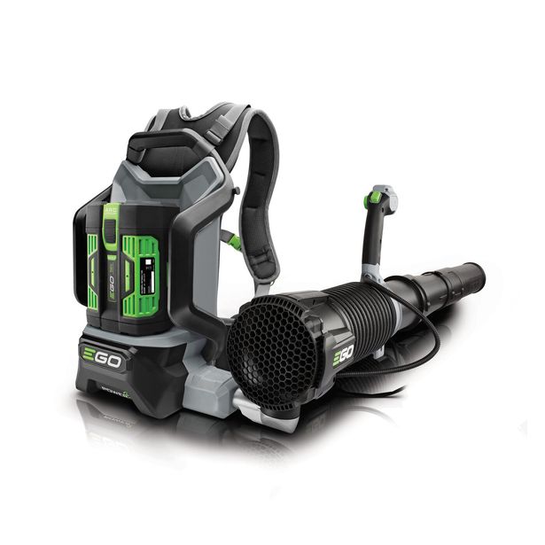 Akkukäyttöinen reppupuhallin Ego Power+ LB6002E, 1020m³/h, 19.2Nm, 56V, 5.0Ah akulla