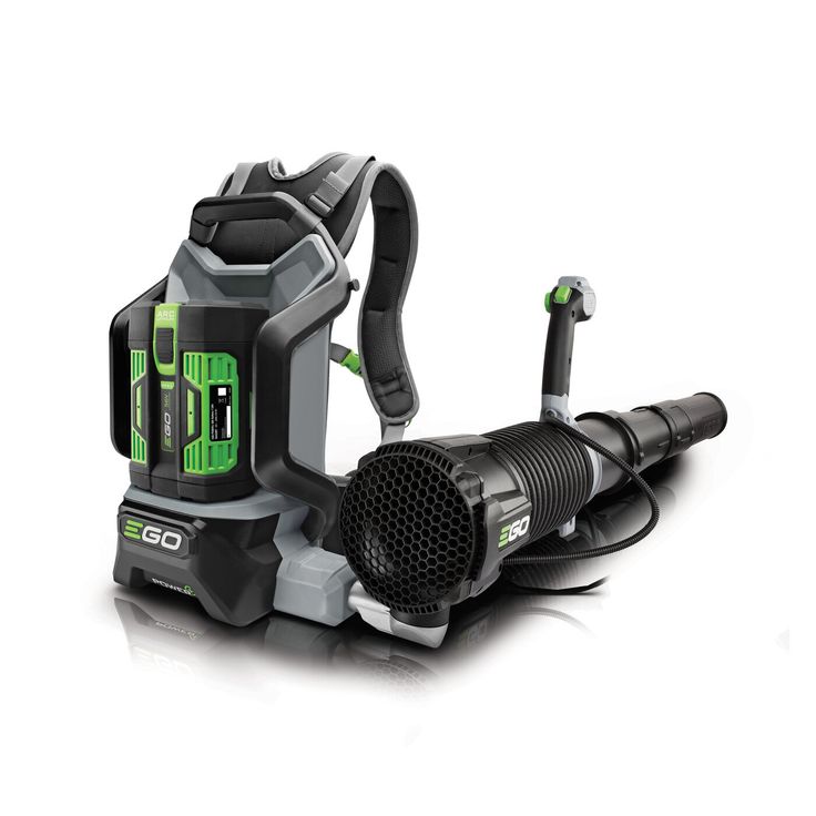 Akkukäyttöinen reppupuhallin Ego Power+ LB6002E, 1020m³/h, 19.2Nm, 56V, 5.0Ah akulla