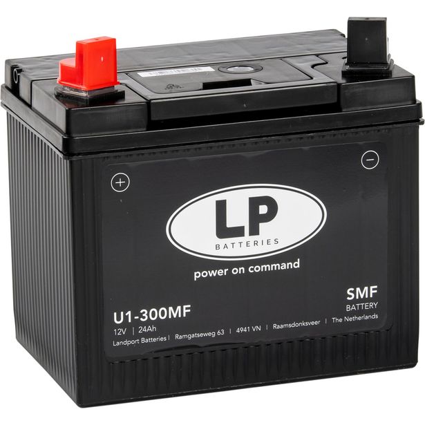 Ruohonleikkuriakku Landport SMF LB U1-300MF, 12V, 24.0Ah