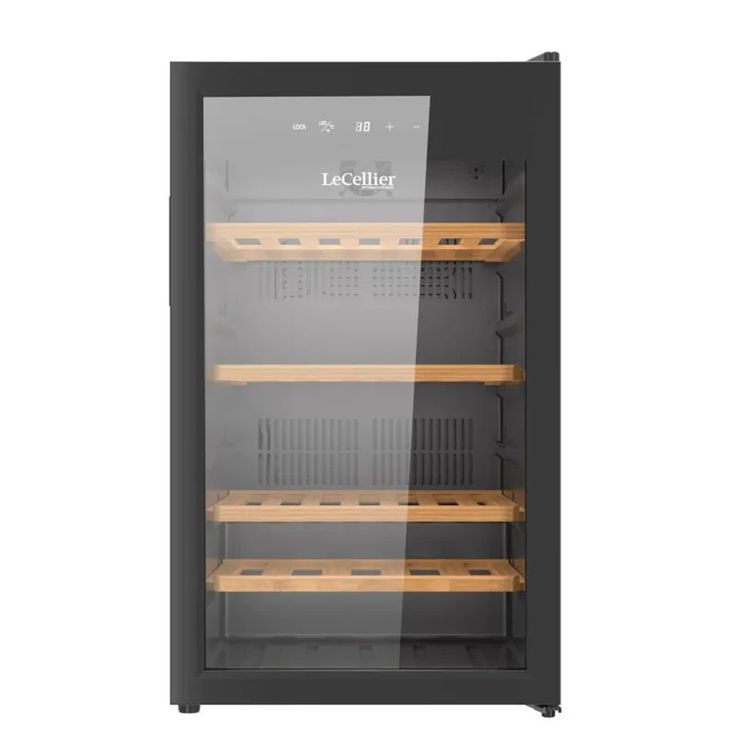 Viinikaappi Le Cellier LC52, 49,5cm, 1 lämpötila-alue, musta