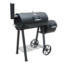 Savustusgrilli Landmann Smoker, 122x127x63cm, musta