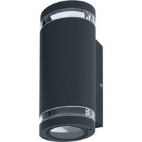 Ulkoseinävalaisin Osram Endura Classic Beam Gap ylös/alas GU10 tummanharmaa
