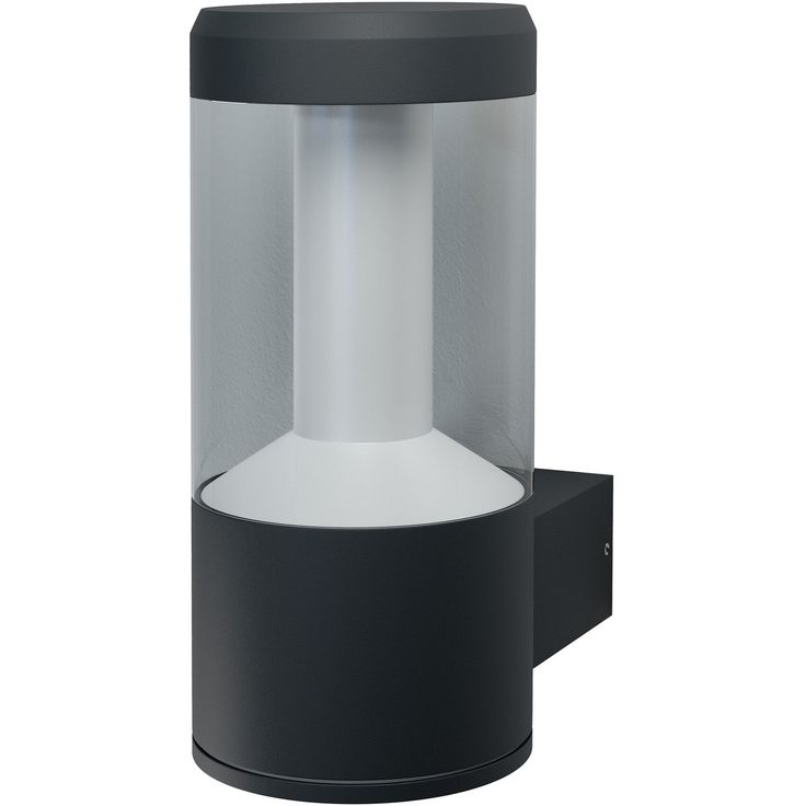 Aurinkokennoseinävalaisin liiketunnistimella Osram Endura Flood Butterfly 1.5W 4000K musta