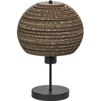Pöytävalaisin Osram Decor Cardboard Ball E27 ruskea