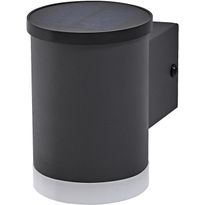 Aurinkokennoseinävalaisin Osram Endura Style Solar Oxford 3000K tummanharmaa