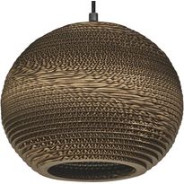 Riippuvalaisin Osram Decor Cardboard Ball E27 ruskea