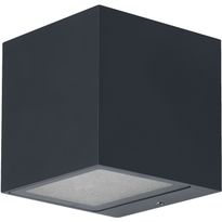 Ulkoseinävalaisin Osram Smart+ Wifi Brick ylös/alas RGB + W 3000K tummanharmaa