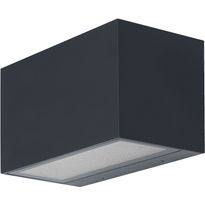 Ulkoseinävalaisin Osram Smart+ Wifi Brick Wide ylös/alas RGB + W 3000K tummanharmaa