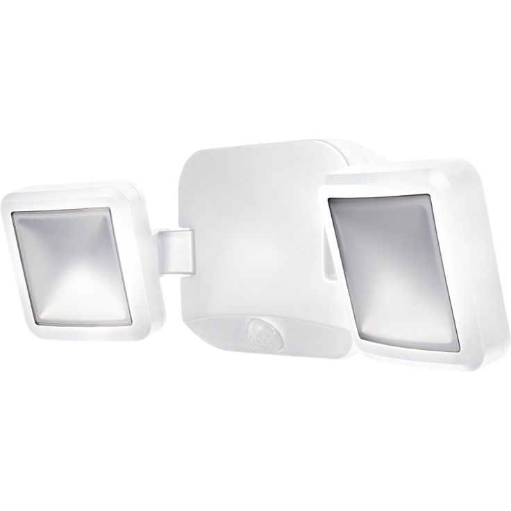 Ladattava ulkoseinävalaisin liiketunnistimella Osram LED Spotlight 10W 4000K IP54 valkoinen