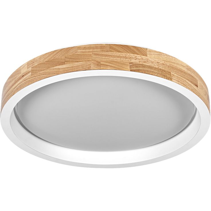 Plafondi Osram Orbis Mariano 410mm 24W 830 3000K Click DIM valkoinen/puu