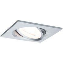 LED-Alasvalosetti Paulmann Nova, 3-osainen, 78x84mm, suunnattava, himmennettävä, 2700K, alumiini
