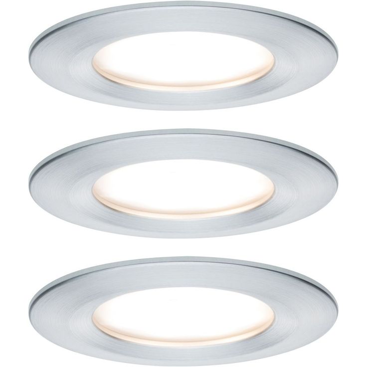 LED-Alasvalosetti Paulmann Nova 3-osainen IP44 2700K eri värejä