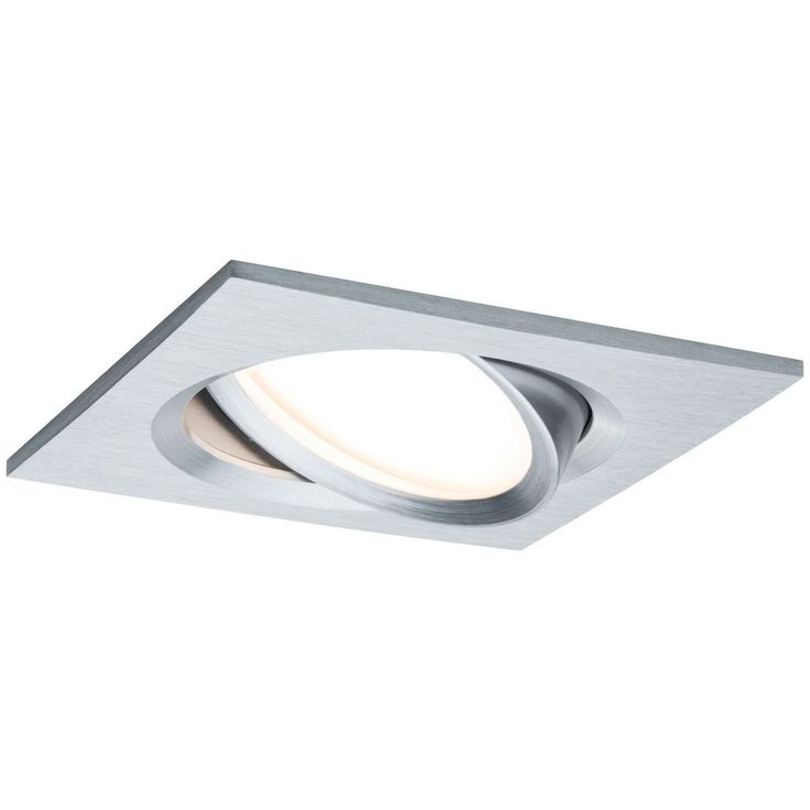 LED-Alasvalosetti Paulmann Nova Plus 3-osainen neliö suunnattava himmennettävä 2700K alumiini