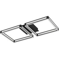 LED-Kattovalaisin Eglo Altaflor, 2-osainen, 65x30cm, musta