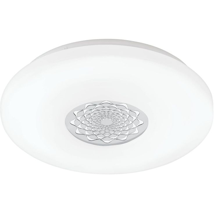 LED-Kattovalaisin Eglo Capasso 1, Ø40cm, valkoinen