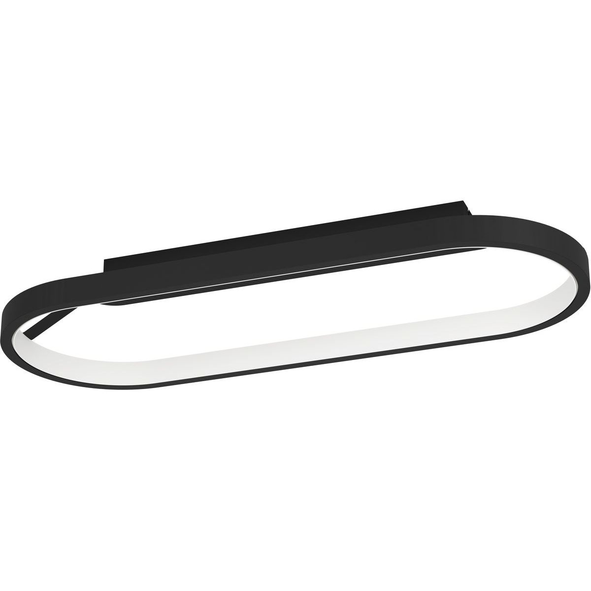 LED-Kattovalaisin Eglo Codriales, 27W, 79x30cm, musta/valkoinen