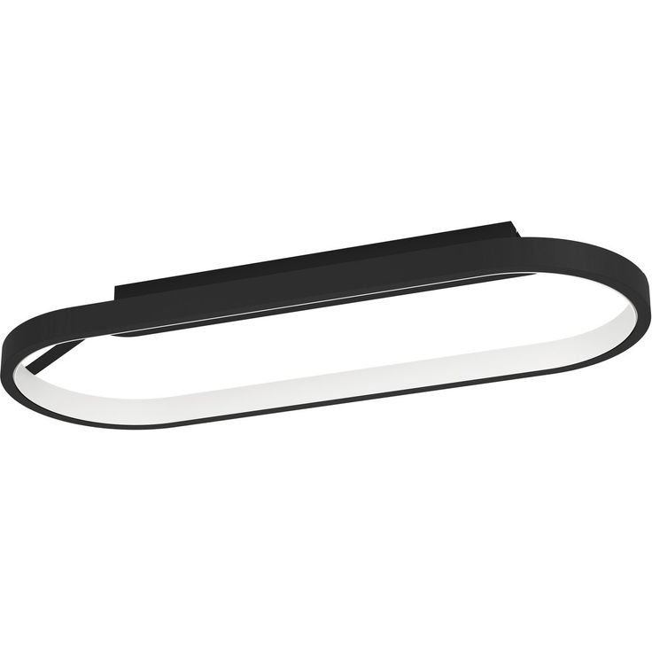 LED Kattovalaisin Eglo Codriales 27W 79x30cm musta valkoinen