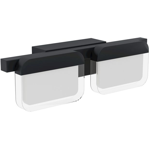 LED Kattovalaisin Eglo Ervidel 2-osainen musta