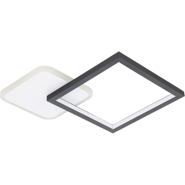 LED-Kattovalaisin Eglo Gafares 15W 33x33cm kaukosäädin eri värejä