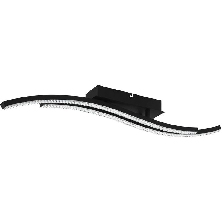 LED Kattovalaisin Eglo Lejias 78x8cm musta