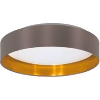 LED-Kattovalaisin Eglo Maserlo 2, Ø38cm, cappuccino