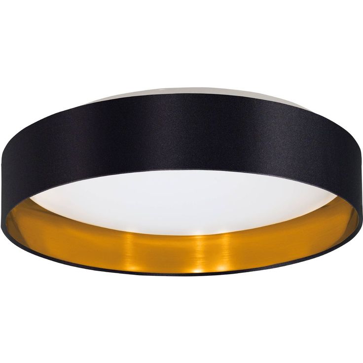 LED Kattovalaisin Eglo Maserlo 2 Ø38cm musta