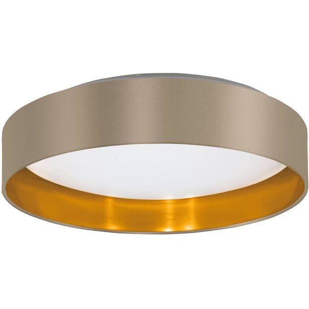 LED Kattovalaisin Eglo Maserlo 2 Ø38cm ruskeanharmaa