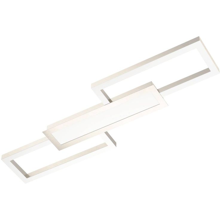 LED Kattovalaisin Eglo Monirote 3-osainen 78x4,5cm harjattu teräs