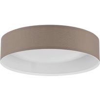 LED-Kattovalaisin Eglo Pasteri, Ø32cm, ruskeanharmaa