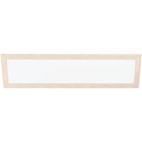 LED-Kattovalaisin Eglo Piglionasso, 124,5x34,5cm, puu