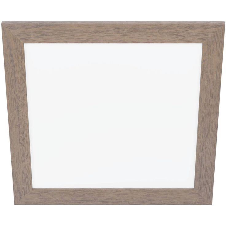 LED Kattovalaisin Eglo Piglionasso 50x50cm tummanruskea puu