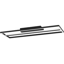 LED-Kattovalaisin Eglo connect.z Calagrano-z, 21W, 64x22x5cm, RGBW, musta/valkoinen