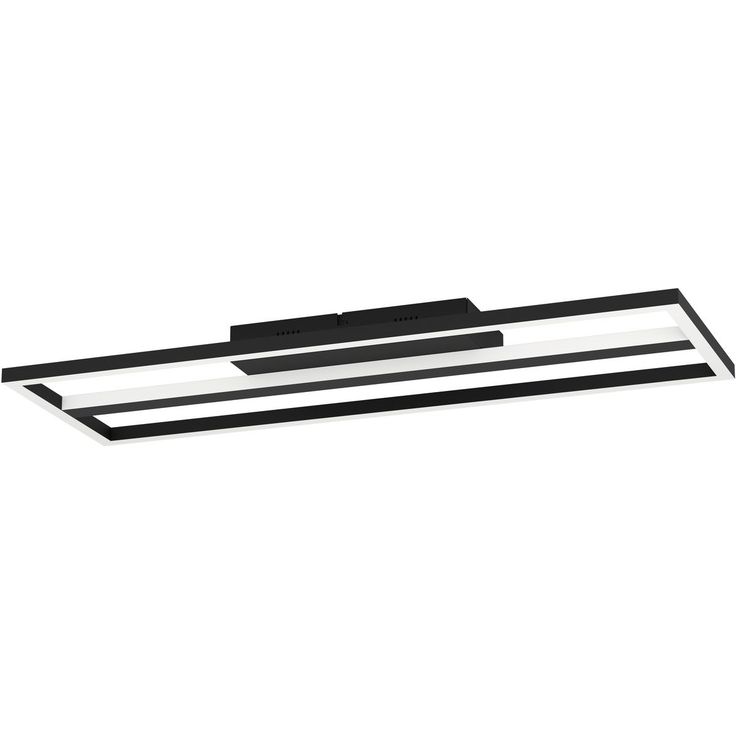 LED Kattovalaisin Eglo connect z Calagrano z 21W 64x22x5cm RGBW musta valkoinen