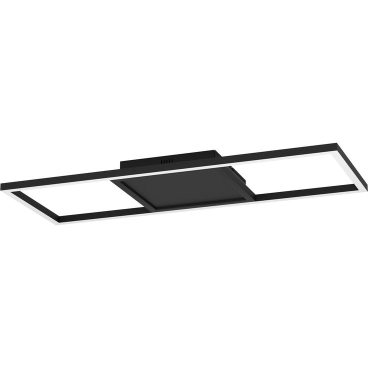 LED Kattovalaisin Eglo connect z Calagrano z 21W 64x24x4 5cm RGBW musta valkoinen