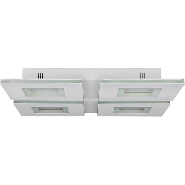 LED Kattovalaisin Eglo connect z Padrogiano z 4 osainen 45x45cm RGBW valkoinen