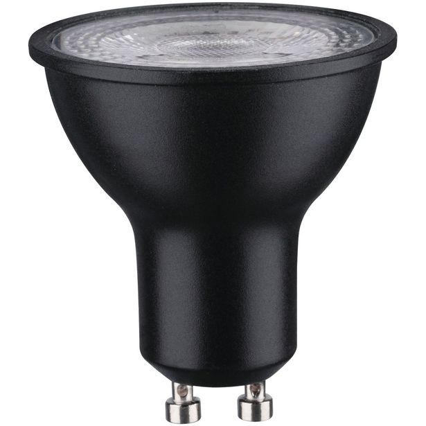LED-Lamppu URail-kiskovalaisimeen Paulmann GU10 7W 2700K mattamusta