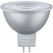 LED-Lamppu vaijerivalaisimeen Paulmann, GU5.3, 6.5W, 2700K, mattakromi