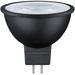LED-Lamppu vaijerivalaisimeen Paulmann, GU5.3, 6.5W, 2700K, mattamusta