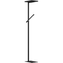 LED-Lattiavalaisin Eglo Carboneras, 180cm, musta, himmennin