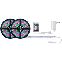 LED-Nauhasetti muuntaja + kaukosäädin Paulmann SimpLED Stripe Set, 10m, RGB