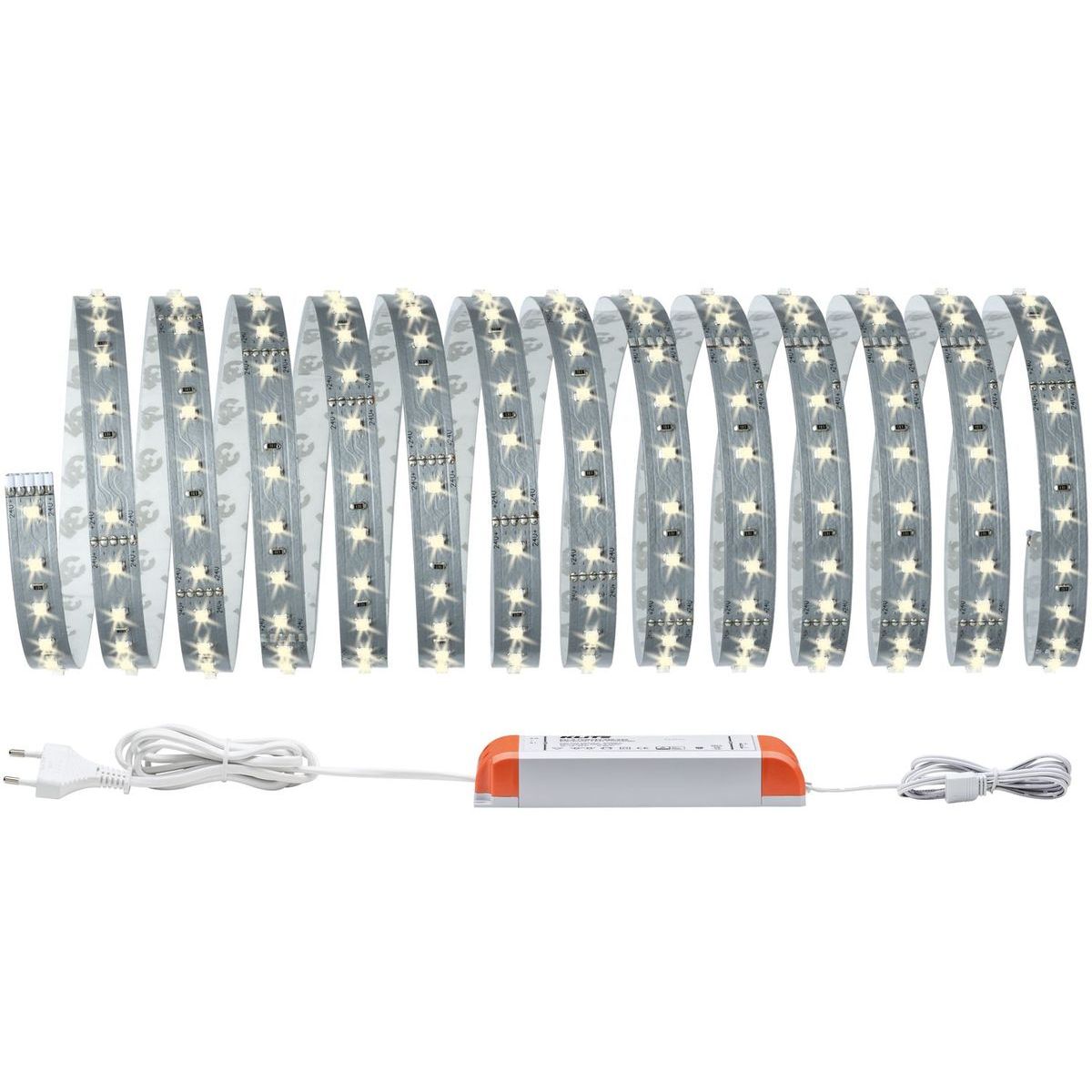 LED-Nauhasetti muuntajalla Paulmann Max 500 Basic Set, 5m, 2700K