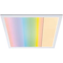LED-Paneelivalaisin Paulmann Amaris, RGBW, 595x595mm, mattavalkoinen
