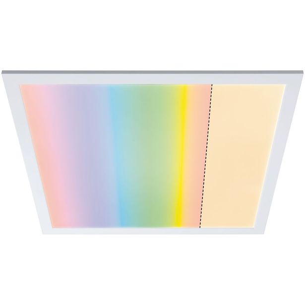 LED-Paneelivalaisin Paulmann Amaris RGBW 595x595mm mattavalkoinen