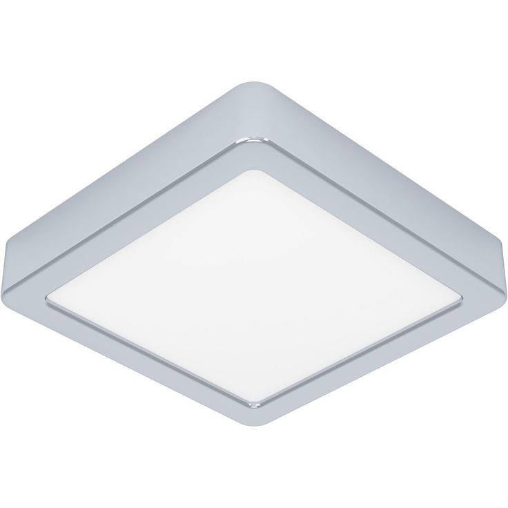 LED-Plafondi Eglo Fueva 5 IP44 kromi/valkoinen eri kokoja