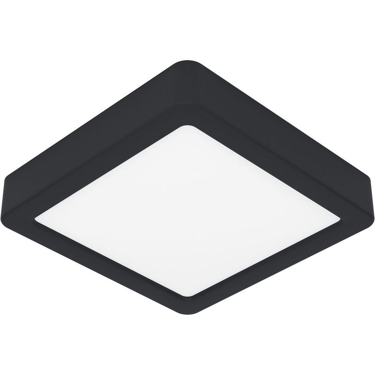 LED-Plafondi Eglo Fueva 5 himmennettävä musta/valkoinen eri kokoja
