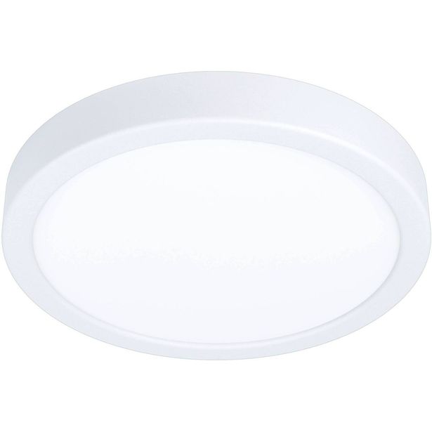 LED Plafondi Eglo Fueva 5 Ø21cm 3000K valkoinen pinta asennettava himmennin